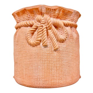 Vintage Terracotta Cachepot For Sale