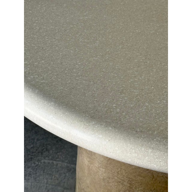 Postmodern Bullnose Terrazzo Dining Table For Sale - Image 4 of 5