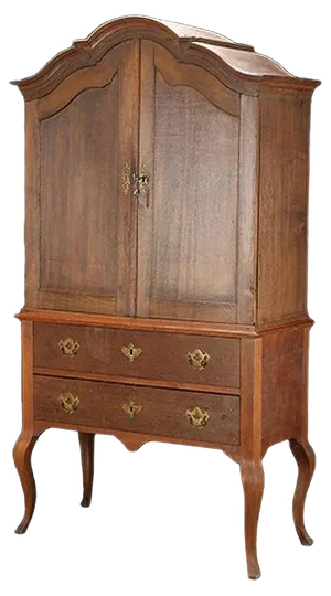 Swedish Two-Part Cupboard, 1700s