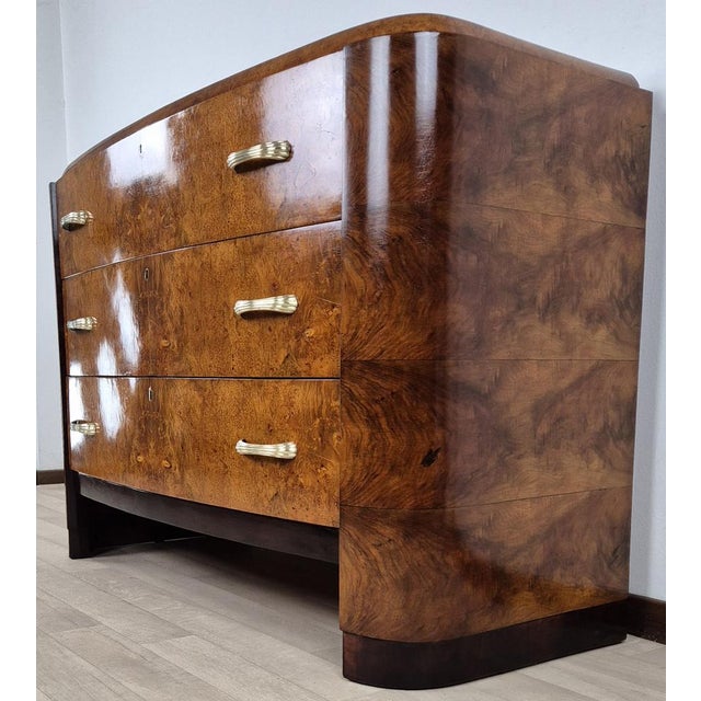 1920s Milanese Art Deco Dresser, 1924 For Sale - Image 5 of 18