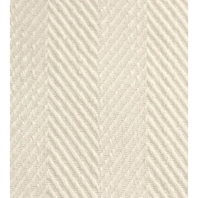 Traditional Sample - The House of Scalamandré Cambridge Fabric, Ivory For Sale - Image 3 of 3