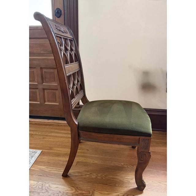 2000 - 2009 Drexel Heritage 6 Dining Room Chairs For Sale - Image 5 of 9