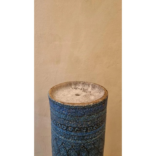 Bitossi Ceramic Lamp Holder Vase by Aldo Londi for Ceramiche Bitossi Montelupo, 1970s For Sale - Image 4 of 5