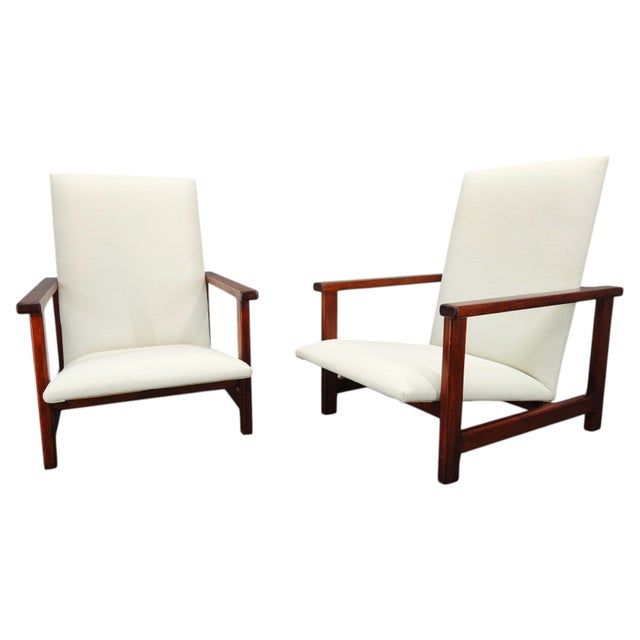 Mid-Century Modern Pine Lounge Chairs, Czechoslovakia, 1970s, Set of 2 For Sale - Image 15 of 15