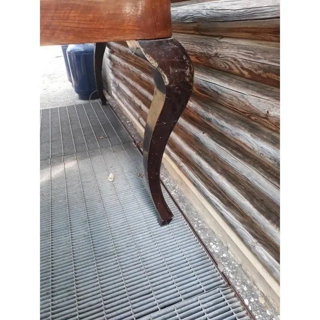 Italian Table with Moved Stems and Top, 1950s For Sale - Image 10 of 14