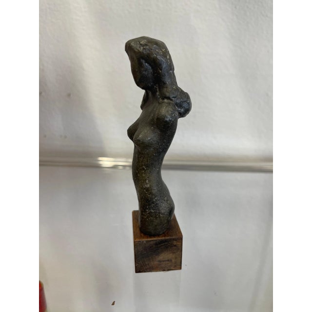 Mid 20th Century Vintage Bronze Nude Miniature Figures - Set of 5 For Sale - Image 5 of 13