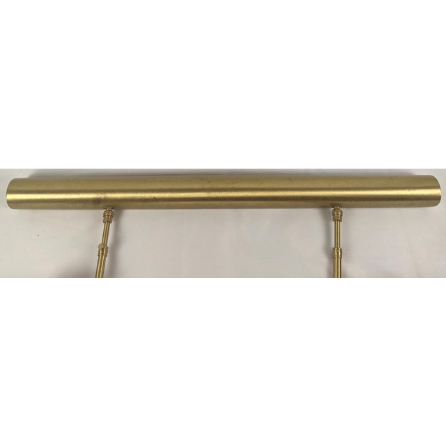Vintage House of Troy 30" Adjustable Gallery Picture Light – Gold/Brass-Tone Finish An elegant vintage picture light by...