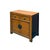 Transform your home with this stunning, handcrafted vintage-style cabinet. Featuring a rich, warm, and weathered orange...