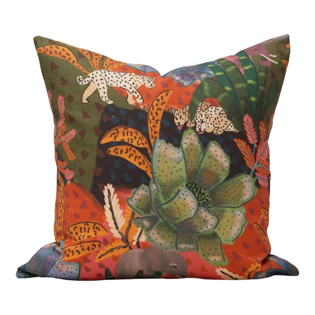 Jungle Trove Pillow Cover For Sale