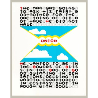 1969 Serigraph by Gerald Laing "D M T 42" Print 9 For Sale