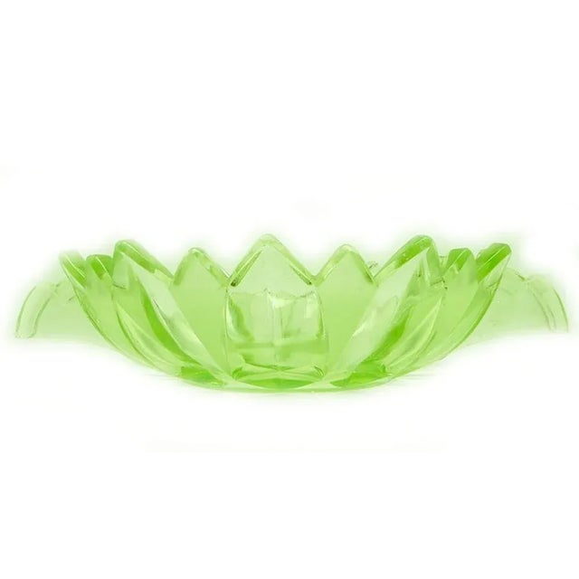 Art Deco Uranium Bowl from Schwepnitz, Germany, 1950s For Sale - Image 4 of 7