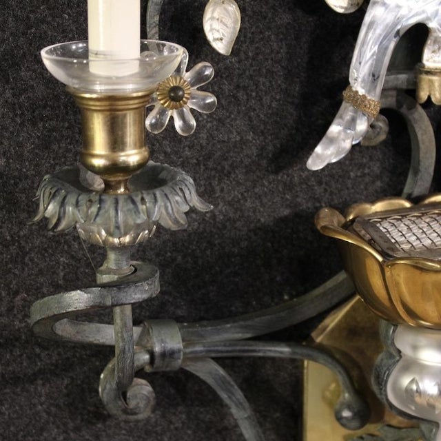 20th-Century Italian Wall Light by Banci, Florence, 1960 For Sale - Image 11 of 13