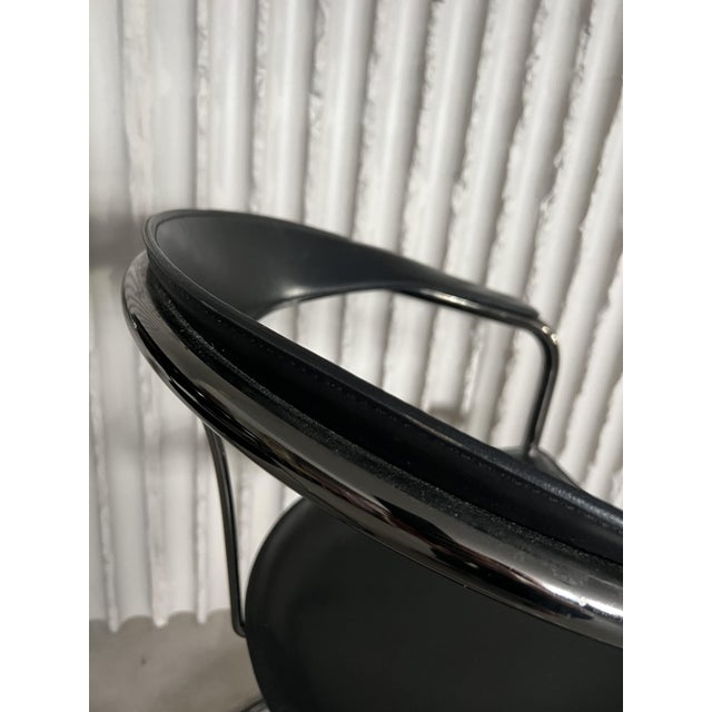 1980s Leather Chairs from Arrben, Set of 3 For Sale - Image 5 of 10