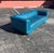 Postmodern Postmod Teal Leather Sofa For Sale - Image 3 of 18