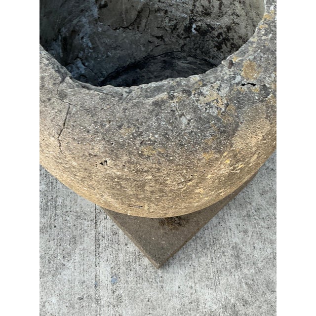 Rustic Stone Garden Planter For Sale - Image 11 of 18