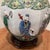 Wood Antique Chinese Porcelain Ginger Jar With Molded Raised Eight Immortals on Wood Base For Sale - Image 7 of 12