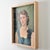 French Vintage Portrait Painting by Combrisson For Sale - Image 4 of 9
