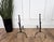 Baroque Vintage Italian Wrought Iron Andirons, 1920s, Set of 2 For Sale - Image 3 of 9