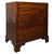 A charming and highly practical 20th-century small chest of drawers in the Campaign style, combining compact proportions,...