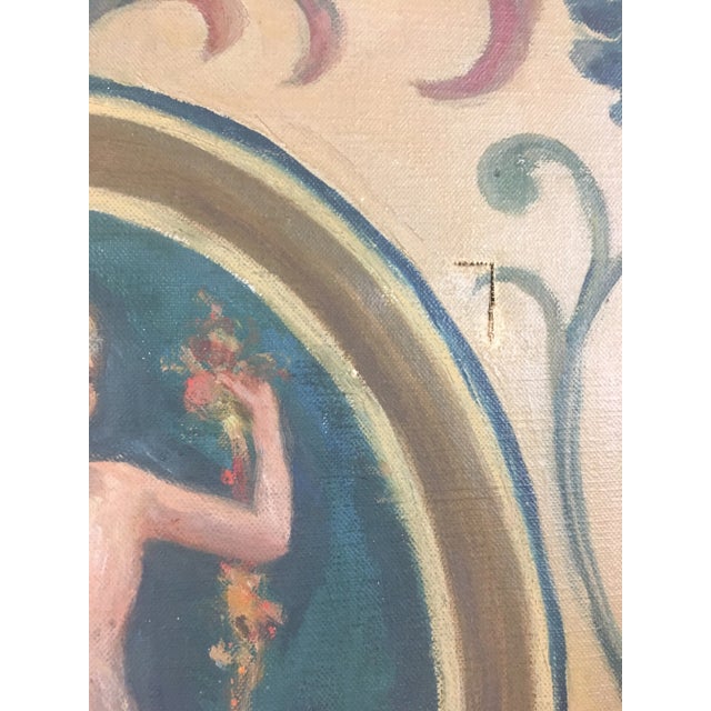 American Antique Oil on Canvas For Sale - Image 3 of 8