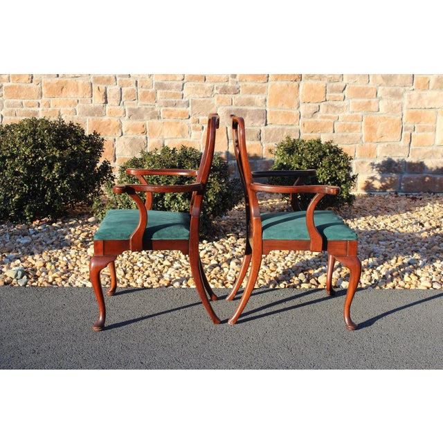 Hickory Chair Mahogany Dining Room Chairs—Set of 6 For Sale - Image 6 of 18