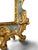 Green Italian Rococo Mirror in Gilded Wood with Gold Leaf For Sale - Image 8 of 15