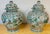 Pair Monumental Chinese Famille Verte Buddhist Ginger Jars, Late Qing Dynasty For Sale - Image 13 of 18