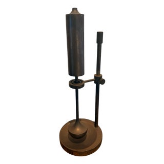 Nautical Brass Gyro Oil Lamp by Ilse D. Ammonsen for Daproma, Copenhagen, Denmark, 1950s For Sale