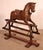 Polychrome Wooden Rocking Horse, 1800s For Sale - Image 10 of 12