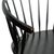 Modern Vintage Black Spindle Chair For Sale - Image 3 of 4