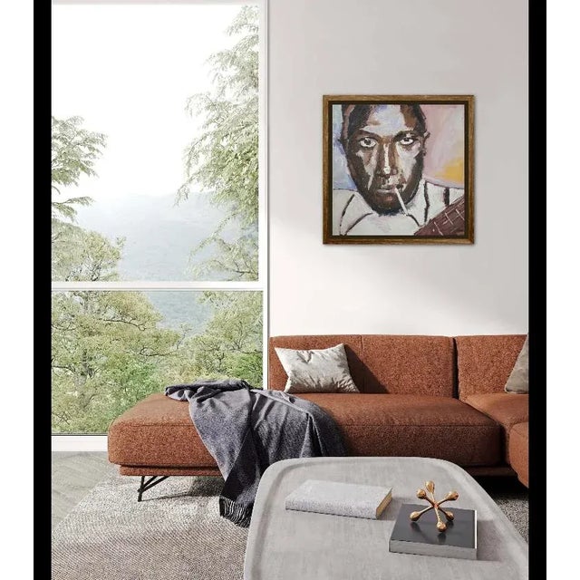 Modern Portraiture, Robert Johnson in Oil For Sale In Reno/Lake Tahoe - Image 6 of 8
