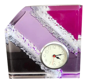 1994 Shlomi Haziza Lucite Clock