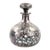 Art Nouveau Sterling Overlay Glass Bottle, Early 20th Century For Sale - Image 6 of 6