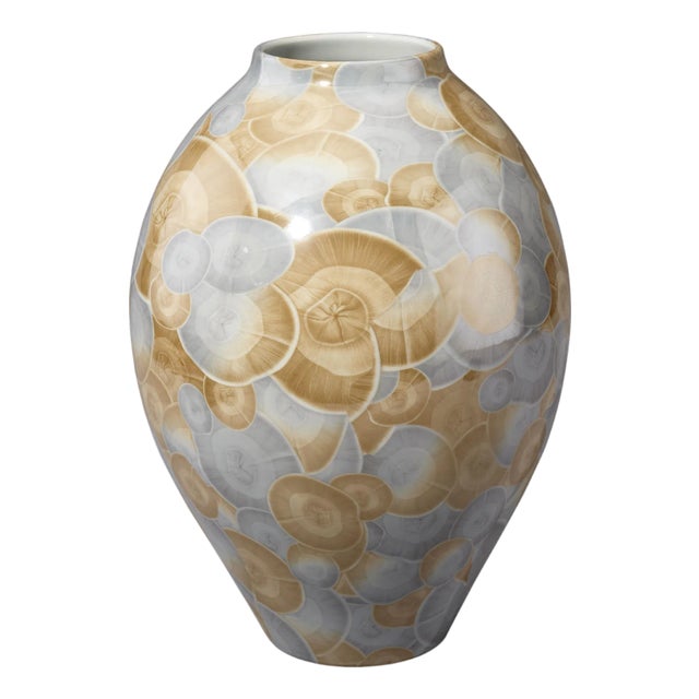Jamie Young Tranquil Ceramic Decorative Vase For Sale