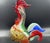Murano Multicolored Rooster Sculpture, 1960s For Sale - Image 13 of 18