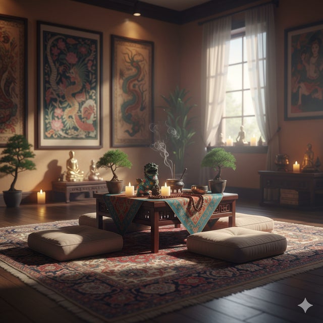 Pair Vintage Enamel Cloisonne Fengshui Foo Dog Lions Display Figure For Sale - Image 16 of 16