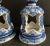 Vintage Pair of Chinese Pierced Porcelain Blue & White Candlesticks For Sale In Greensboro - Image 6 of 11