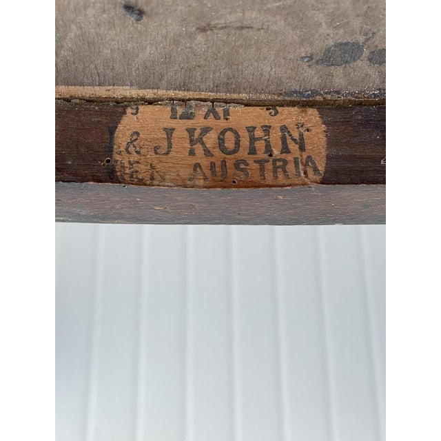 Beech Wood Dining Chairs by Jacob & Josef Kohn, Set of 6 For Sale - Image 13 of 14