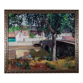 Dmitriy Proshkin (B 1973) - Oil on Canvas - France For Sale