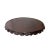Chinoiserie 7.5" Chinese Brown Wood Handmade Round Table Top Stand Display Easel For Sale - Image 3 of 6