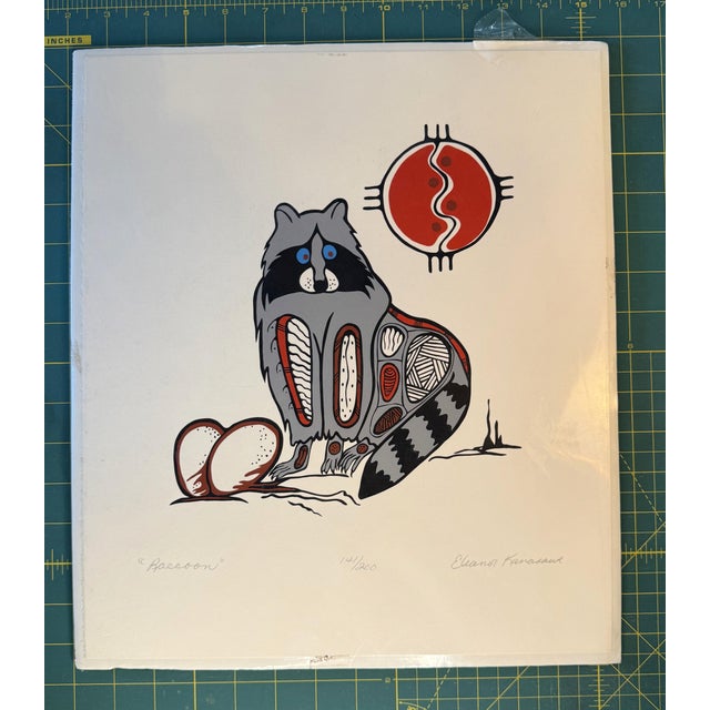 1970s Set of 9 Eleanor Kanasawe Signed Animal Art Prints For Sale - Image 14 of 15