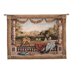Château Bellevue Tapestry - 84 X 113 Cm (2'10" X 3'9") - Requires Rod Size 3