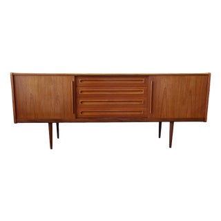 Vintage Danish Teak Sideboard by Johannes Andersen for Uldum Furniture Factory, 1960s For Sale
