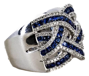 Late 20th Century Sapphire Ring, Size 5