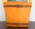 Wood Vintage Hermès-Style Equestrian Strap-and-Buckle Waste Basket For Sale - Image 7 of 7