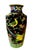 1930s Japanese Black Enameled Bird of Paradise Porcelain Vase, Circa 1930 For Sale - Image 5 of 8