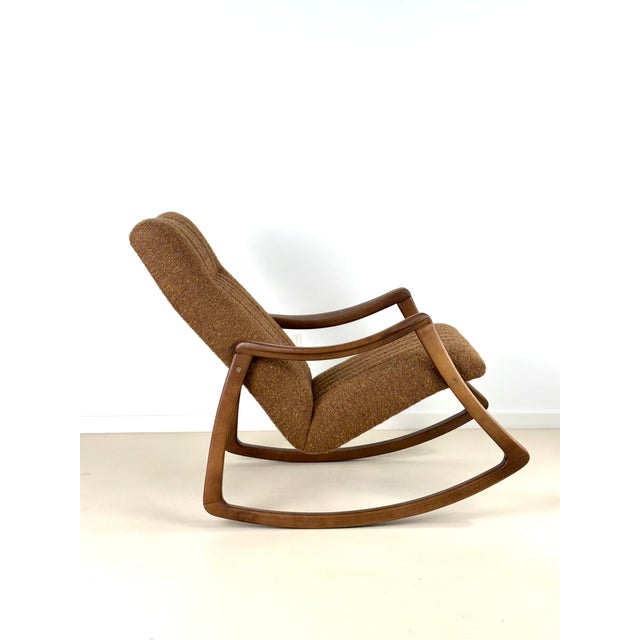 Bentwood Rocking Chair from TON, 1960s, in Restored conditions. Designed 1960 to 1969 I have official proof of...