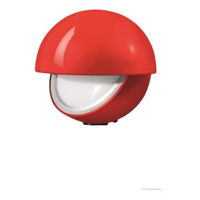 Palpebra Red Table Lamp by Ico Parisi for Cassina For Sale