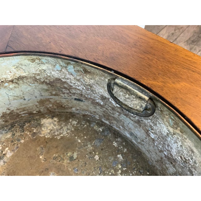 Louis Xv1 Style Walnut Plant Stand / Jardiniere For Sale - Image 4 of 13