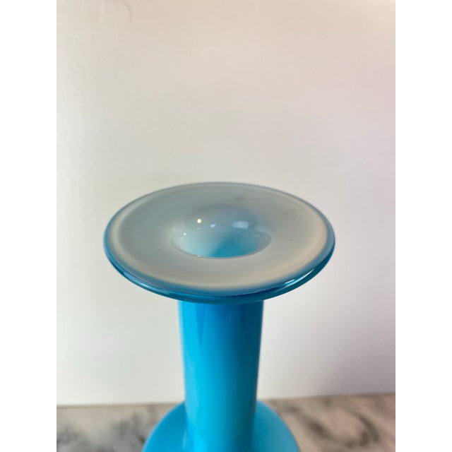 Iconic Danish Modern “Gulvvase” floor vase designed by Otto Brauer for Holmegaard (Kastrup-Holmegaard), Denmark,...